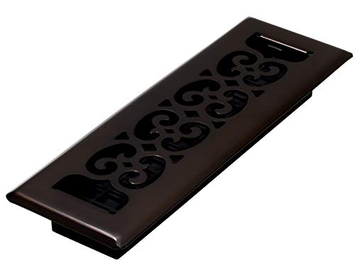 【中古】【未使用・未開封品】Decor Grates SPH210-RB Scroll Plated Register, 2-Inch by 10-Inch, Rubbed Bronze by Decor Grates