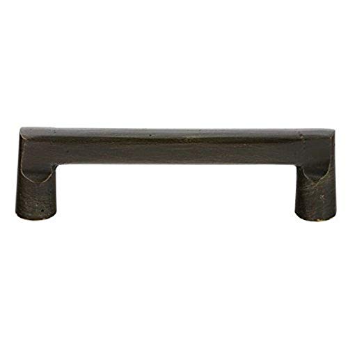 【中古】【未使用・未開封品】Emtek 86334MB Bronze Rail 4-Inch Cab Pull by Emtek
