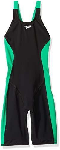 【中古】【未当て嵌める・未開封品】Speedo 8191440 レディース 力強さつけ加える ニースキン 海水着 4/20 黒いこと