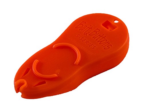 【中古】【未当て嵌める・未開封品】BAIT BUTTONS Big Game Bait Button Dispenser, Marine Orange