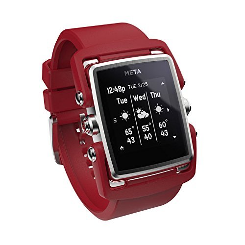 【中古】【未当て嵌める・未開封品】Meta Watch Ltd ステンレススチールケース/白いこと可塑性物質