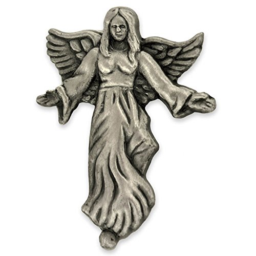 【中古】【未使用・未開封品】PinmartのアンティークシルバーAngel with FloweringドレスSpiritualラペルピン 25 シルバー｜AJIMURA-SHOP
