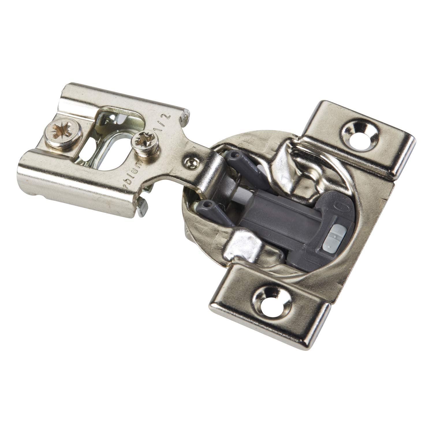 【中古】【未使用・未開封品】1/2インチ オーバーレイ Blum コンパクト 38N ビルトインソフトクローズ付きBlumotion蝶番 10 Pack 38N355B.08