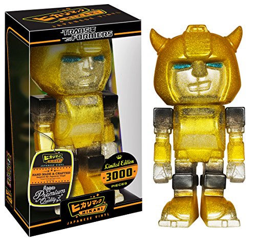 【中古】【未使用・未開封品】Funko ?Hikari: Transformers - Bumblebee Clear Glitter Figure