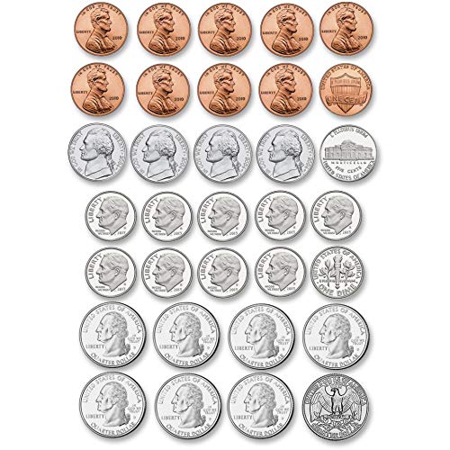 【中古】【未使用・未開封品】Math Die Cut Magnets U.S. Coins｜AJIMURA-SHOP