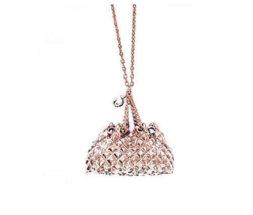 【中古】【未使用・未開封品】KATGIファッションクラシック合金Lovely Littleハンドバッグネックレスアンティークブロンズ/真鍮仕上げ
