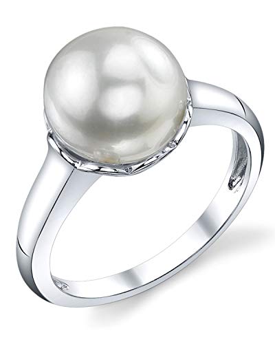 【中古】【未使用・未開封品】The Pearl Source レディーズ 淡水養殖真珠の月桂樹リング 8｜AJIMURA-SHOP