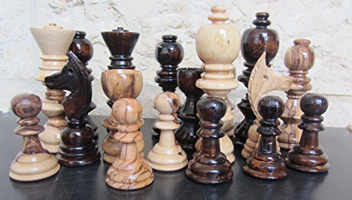 【中古】【未使用・未開封品】Jerusalem Large Olive Wood Chess Set Pieces 5.2" by N/A [並行輸入品]｜AJIMURA-SHOP