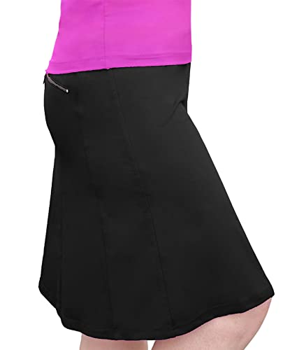 【中古】【未当てはめる・未開封品】(コシャーカジュアル) Kosher Casual レディース 似付かわしげな膝丈 ワークアウトスポーツスカート さる股引き内蔵 - スコートスタイル US 大きさ: Medium