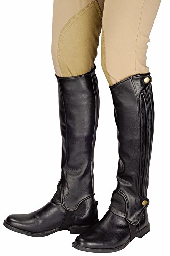 【中古】【未使用・未開封品】[TuffRider] 滑りにくいGrain半分Chap Tall