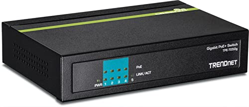 【中古】【未使用・未開封品】TrendNET 5-port Gigabit PoE+ Switch