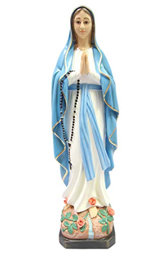 【中古】【未使用・未開封品】24.5?" Our Lady of Lourdes Virgin Mary Blessed母カトリックReligous Statue Sculpture Figure Made in Italy｜AJIMURA-SHOP
