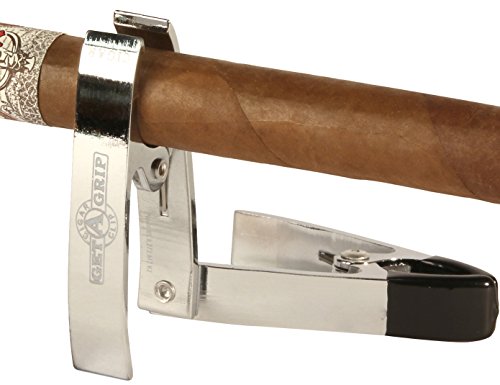 【中古】【未当て嵌める・未開封品】Get-A-Grip Cigar Clip, Stainless Steel by Get-A-Grip その他-家電