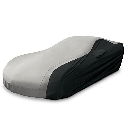 【中古】【未使用・未開封品】c5コルベットUltraguard車のカバーインドア/アウトドア保護:シルバー/ブラック???New & Improvedファブリック。
