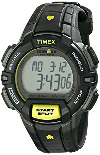 【中古】【未当て嵌める・未開封品】Timex 成人男性 イマン30 LAP RUGGED デジタル 心地よい 水晶 御覧になる NWT T5K809