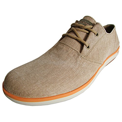 【中古】【未使用・未開封品】Skechers Mens Relaxed Fit Spencer Leandro,Brown,US 12 M