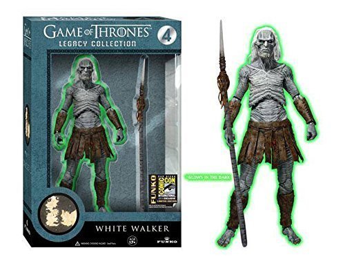 【中古】【未使用・未開封品】Funko - Figurine Game Of Thrones - White Walker Legacy Collection n°4 S?rie 1 Glow in the Dark SDCC 2014 - 0849803043742 [並行輸入品]