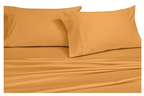 【中古】【未当て嵌める・未開封品】ロイヤルホテルの益荒男4pc Down Comforter Set 650スレッドカウント綿混しわ押しとどめる California King ゴールド 825624677885