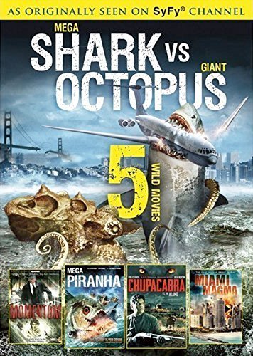 【中古】【未使用・未開封品】5 Movie Syfy Collection: Shark Vs Octopus / Momentum / Mega Piranha / Chupacabra / Miami Magma