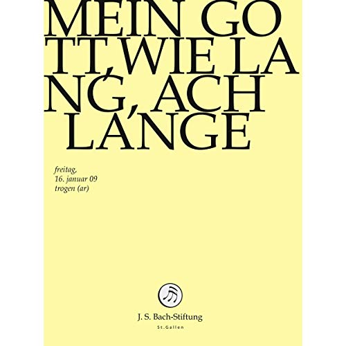 【中古】【未使用・未開封品】Mein Gott Wie Lang Ach Lange