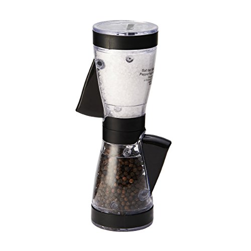 【中古】【未使用・未開封品】Kamenstein Dual Salt and Pepper Grinder, Black by Kamenstein
