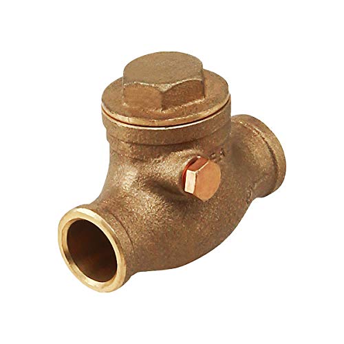 【中古】【未使用・未開封品】Midline Valve 432D223 スイングチェックバルブ 逆流防止 鉛フリー 1インチ 汗接続 キャスト真鍮 1インチ