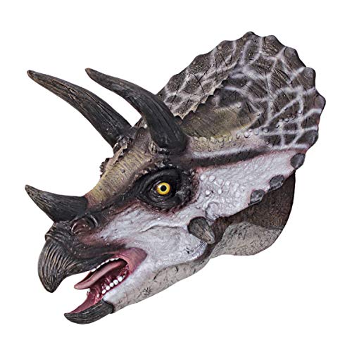 【中古】【未使用・未開封品】デザイントスカーノScaled Triceratops Dinosaur壁Trophy Sculpture