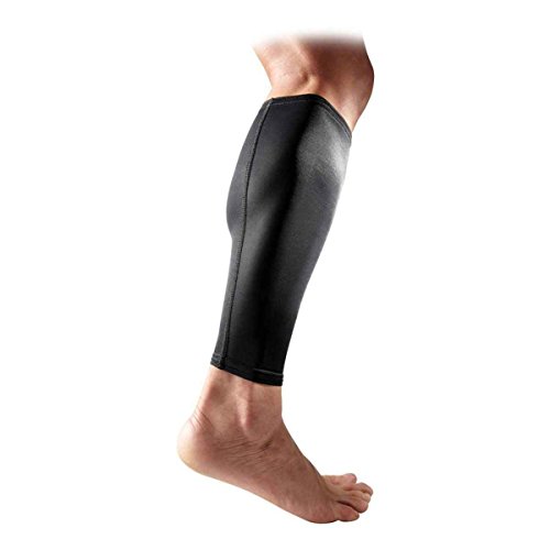 【中古】【未当て嵌める・未開封品】McDavid 6577RF Reflective Compression Calf Sleeves (Black, Large) by McDavid