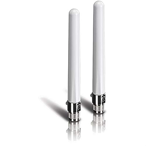 【中古】【未使用・未開封品】TRENDnet TEW AO46S 4/6 dBi Surge Outdoor Dual Band Omni Antenna Kit - Antenna - Wi-Fi - 4 dBi (for 2.4 GHz), 6 dBi (for 5 GHz) - omni-d｜AJIMURA-SHOP