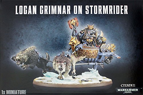 【中古】【未使用・未開封品】Warhammer 40K Logan Grimnar on Stormrider|AJIMURA-SHOP