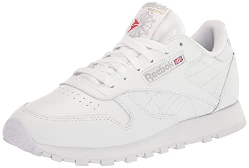 【中古】【未使用・未開封品】Reebok レディース クラシック レザー スニーカー, ホワイト/ガム, 6.5|AJIMURA-SHOP