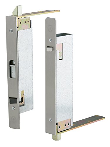 【中古】【未使用・未開封品】Ives FB61P US32D Constant Latching Flush Bolts for Wood Door, Pair of Top and Bottom Bolts, Satin Stainless Steel Finish by IVES｜AJIMURA-SHOP