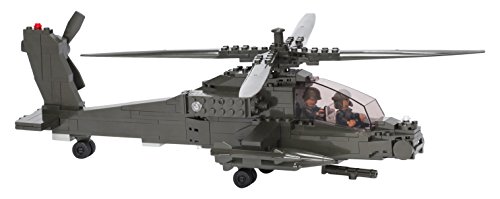 【中古】【未使用・未開封品】Ultimate Soldier Attack Helicopter Military Building Kit, Grey|AJIMURA-SHOP
