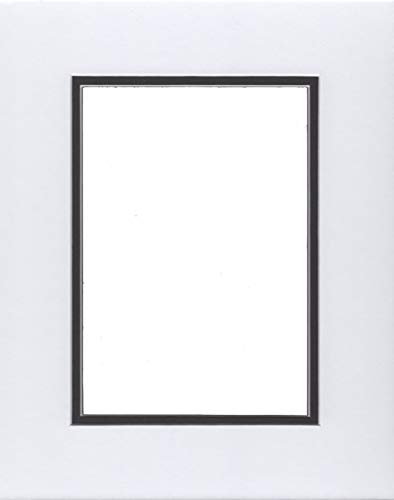 【中古】【未使用・未開封品】( 5?) 18?x 24のパックのホワイトとブラックダブル画像マットベベルカット12?x 18画像 31,719円