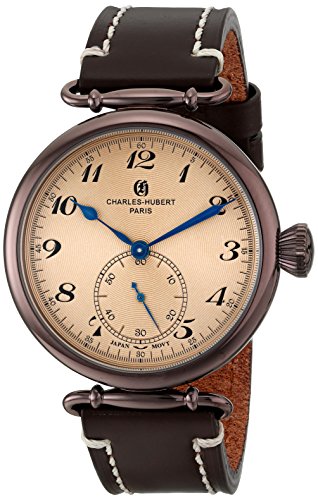 【中古】【未使用・未開封品】Charles-Hubert Paris Men's Stainless Steel Quartz Watch
