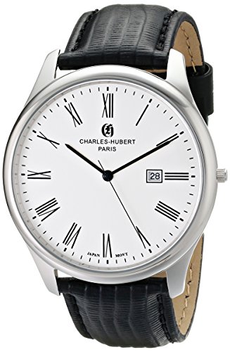 【中古】【未当て嵌める・未開封品】Charles-Hubert, Paris Men\u0027s 3960-W Premium Collection Analog Display JapaneseWatch