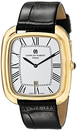 【中古】【未使用・未開封品】Charles-Hubert, Paris Men's 3963-G Premium Collection Analog Display JapaneseWatch