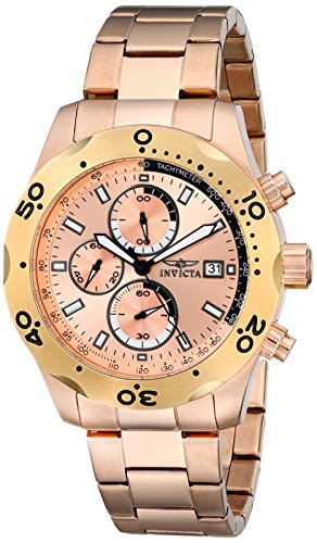【中古】【未使用・未開封品】Invicta Men's 17755 Specialty Quartz Multifunction Rose Gold Dial Watch