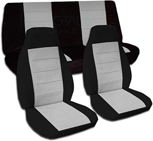 【中古】【未当て嵌める・未開封品】Totally Covers（トータリーカバー）ツートンシートカバー フルセット 向こう正面\u0026後ろ側(21色) 2部屋の入り口 充実した うしろ側長椅子