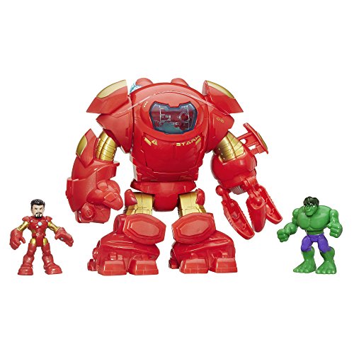 【中古】【未使用・未開封品】マーベル スーパーヒーローアドベンチャーズ DX ミニフィギュアセット スタークテックアーマー 【ハルクバスターアイアンマン】 / MARVEL SUPER|AJIMURA-SHOP