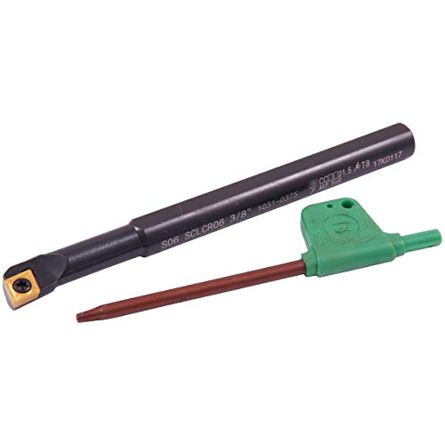 【中古】【未使用・未開封品】HHIP sclcr06?Mini Indexableボーリングバー(さまざまな長: 4?"???5.90?") 4.33" OAL, 3/8" Shank 1031-0375 1|AJIMURA-SHOP