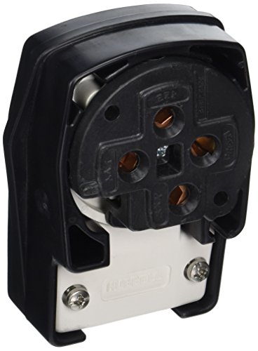 【中古】【未使用・未開封品】Hubbell HBL8462C Plug, 3 Pole and 4 Wire, 60 amp, 3 Phase-250V, 15-60P, Black by Hubbell
