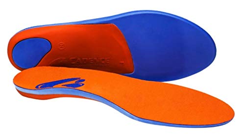 【中古】【未使用・未開封品】Cadence Insoles Orthotic Shoe Insoles ((D) MEN 6.5-7.5 WOMEN 7.5-8.5, Orange) by Cadence|AJIMURA-SHOP
