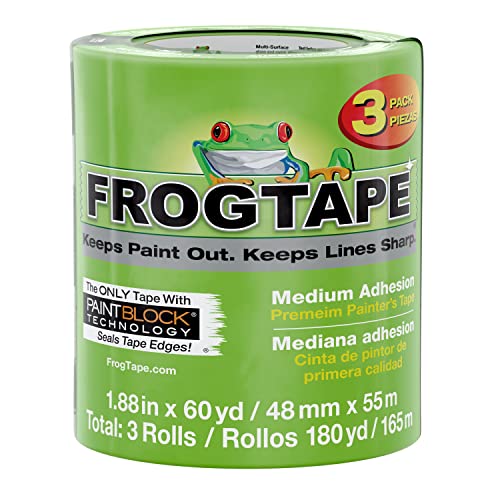 【中古】【未使用・未開封品】Frogtape multi-surface Painter 'sテープ、グリーン、1.88インチx 60ヤード、3パック(240661?)