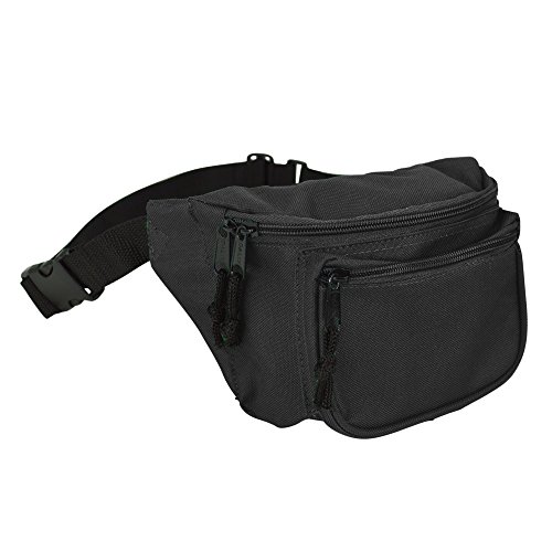 【中古】【未当て嵌める・未開封品】DALIX 3衣嚢 ファニーパック 黒いこと・栗色・ロイヤル青み S 黒いこと