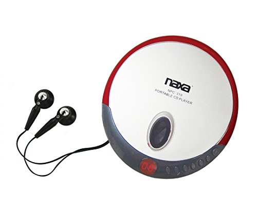 【中古】【未使用・未開封品】Naxa NPC-319 Slim Personal Compact Disc Player with Stereo Earphones, CD & CD-R Compatible, 2 Way Power, Programmable Track Memory, LCD 44,253円