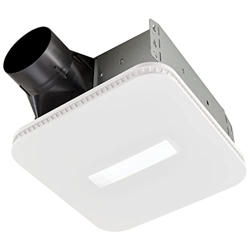 【中古】【未使用・未開封品】Broan-NuTone フレックスバスルーム排気換気LEDライト エネルギースター認証 80CFM 0.7ソーンバスファン ホワイト AE80LK|AJIMURA-SHOP