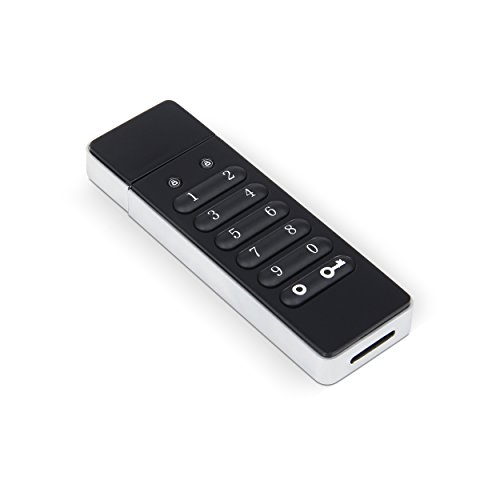 【中古】【未使用・未開封品】Dyconn USB 3.0 256 Bit AES Encrypted Flash Drive with Backlite Keypad 64GB or 128GB Full Zinc Alloy Weather Resistant (EPD128)