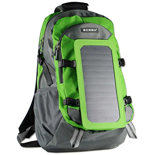 【中古】【未当て嵌める・未開封品】Hiking Backpack, 7 Walls Solar Panel Charge(並行輸入品) (Green)