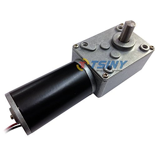 【中古】【未当てはめる・未開封品】TSINY BBQ細密画右角度12?V DC 16?Rpm Electricウォームギアボックスモーター